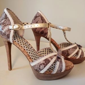 Jessica Simpson Britt Havana/Cocoon Heels
